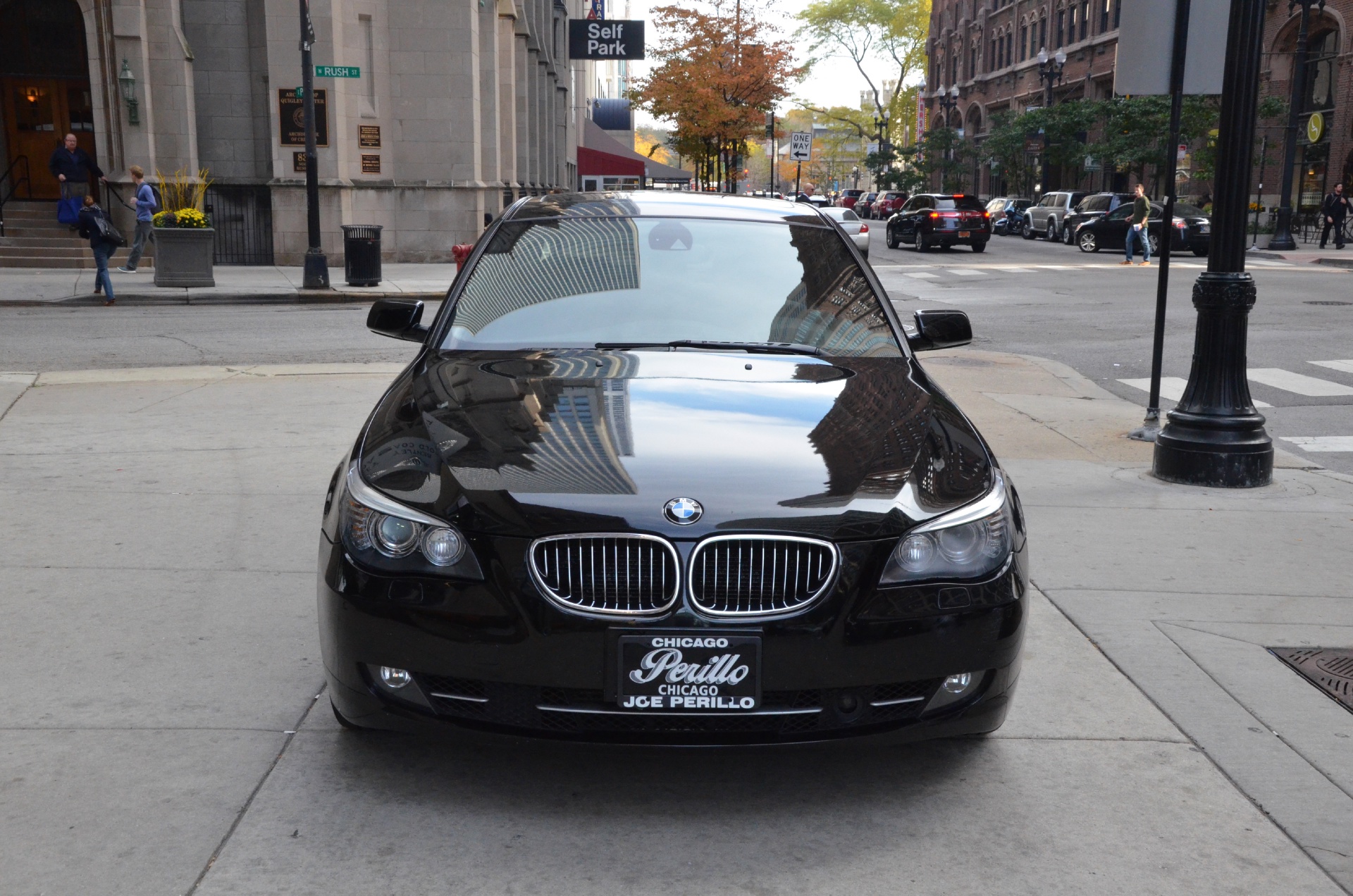 2008 BMW 528xi with 20x9 20 ESR Sr12 and 225/35R20 Nitto Neo