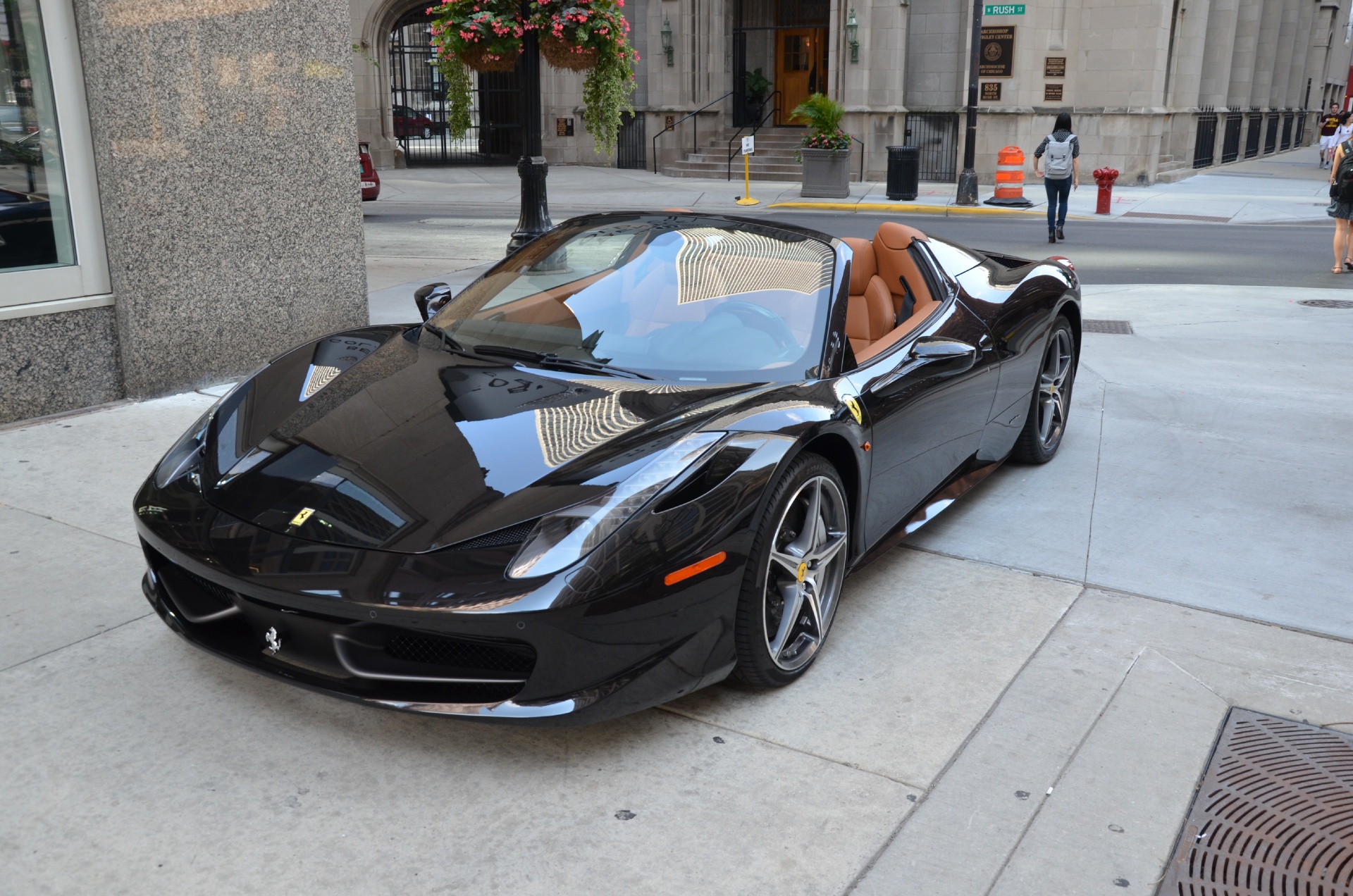 Ferrari 458 Spider Black