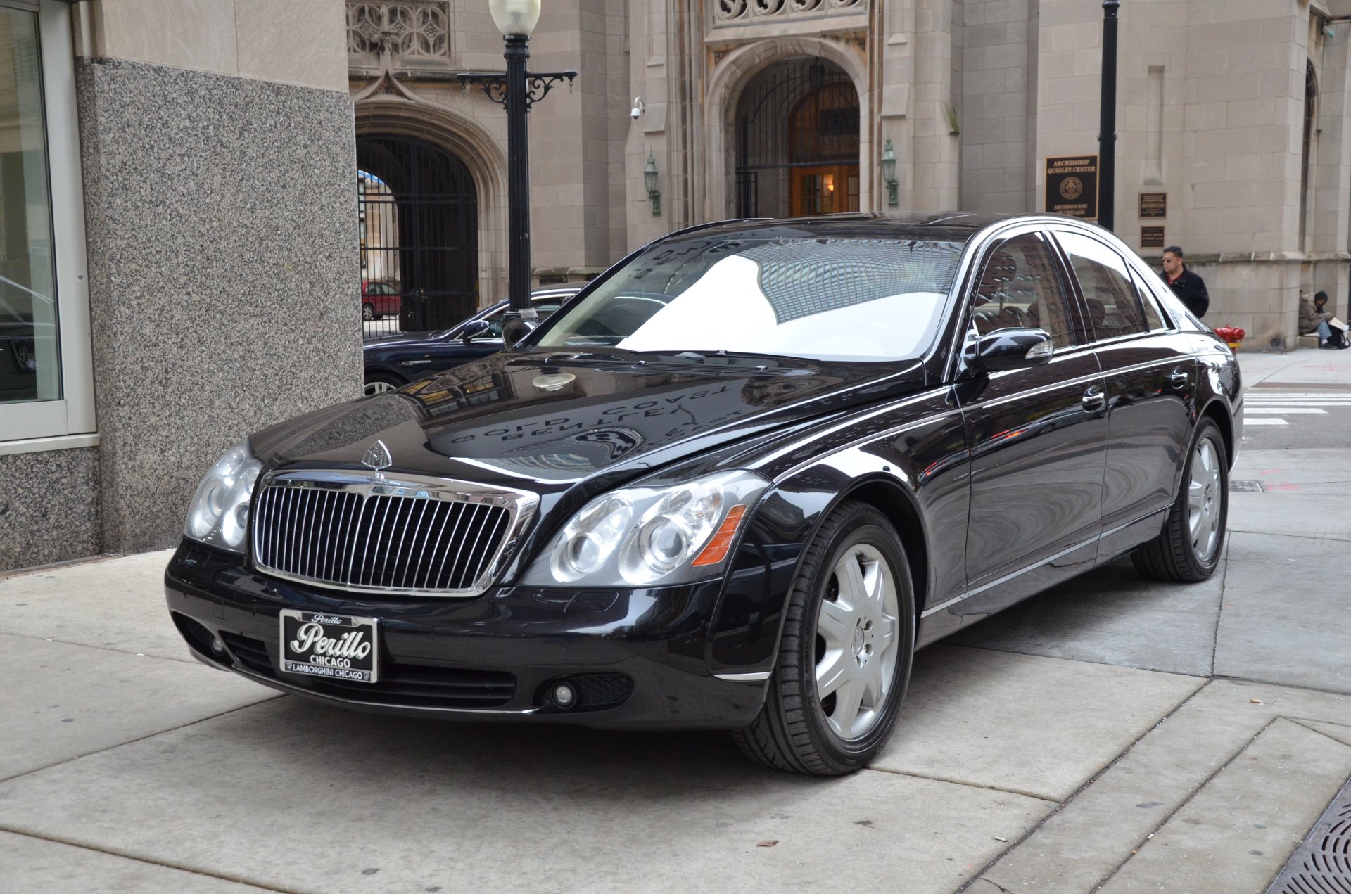 HERPA (ヘルパ) MAYBACH 57 メタリックグリーン HERPA 1:87 HO MERCEDES MAYBACH 57 LIMOUSINE in LT GRAY