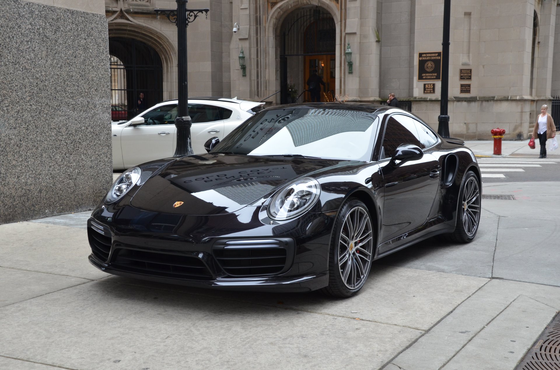 【MAXICHAMPS】Porsche 911 Turbo Black MAXICHAMPS - PORSCHE 911 Turbo S 1995 Negro - 1/43