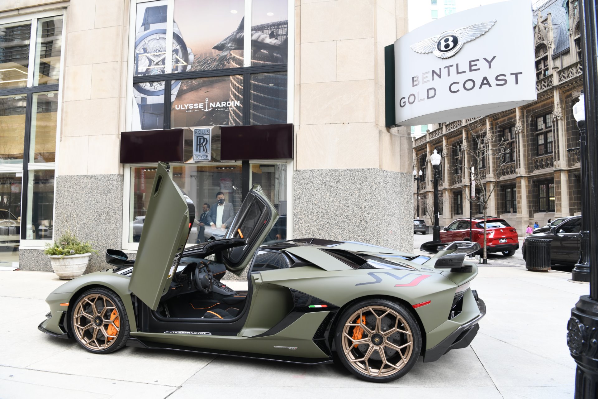 Used 2021 Lamborghini Aventador SVJ Roadster For Sale (Sold